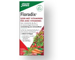 Salus Floradix IJzer-tabletten Bij vermoeidheid Voedingssupplement met ijzer 147 tabletten