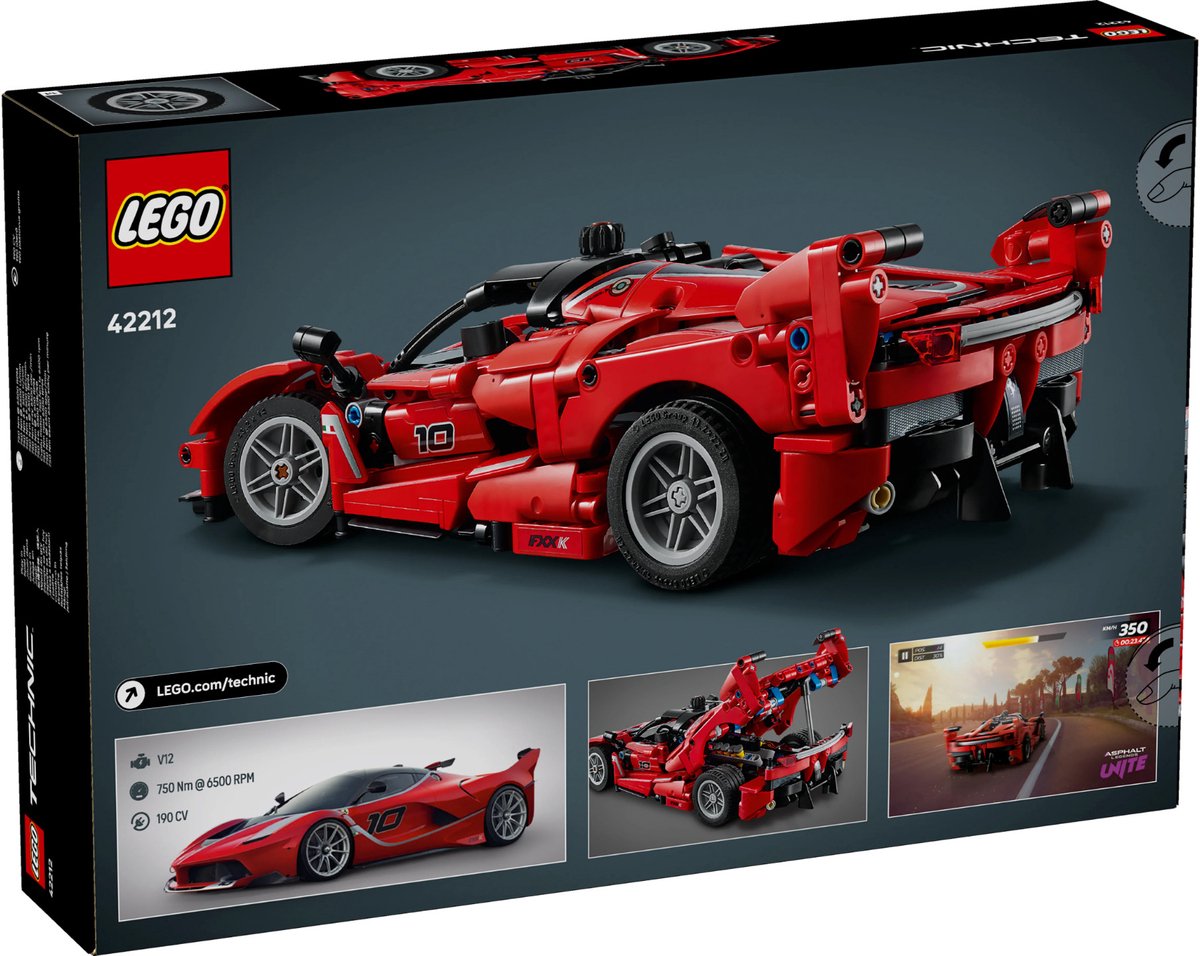 LEGO® Technic Ferrari FXX K Modelauto - 42212 — afbeelding 19