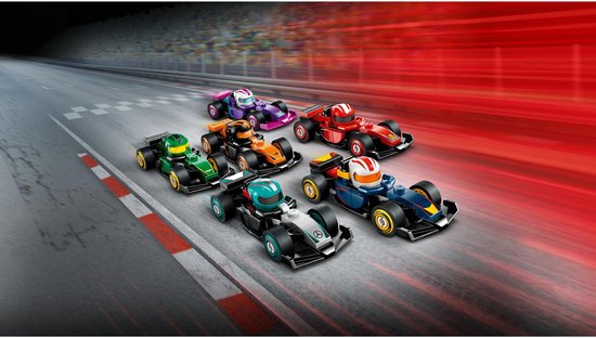LEGO F1 raceauto collectibles, 1 van de 12 willekeurige raceauto's - 71049