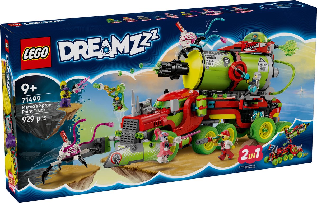 LEGO 71499 Dreamzzz Mateo's Spuitbustruck