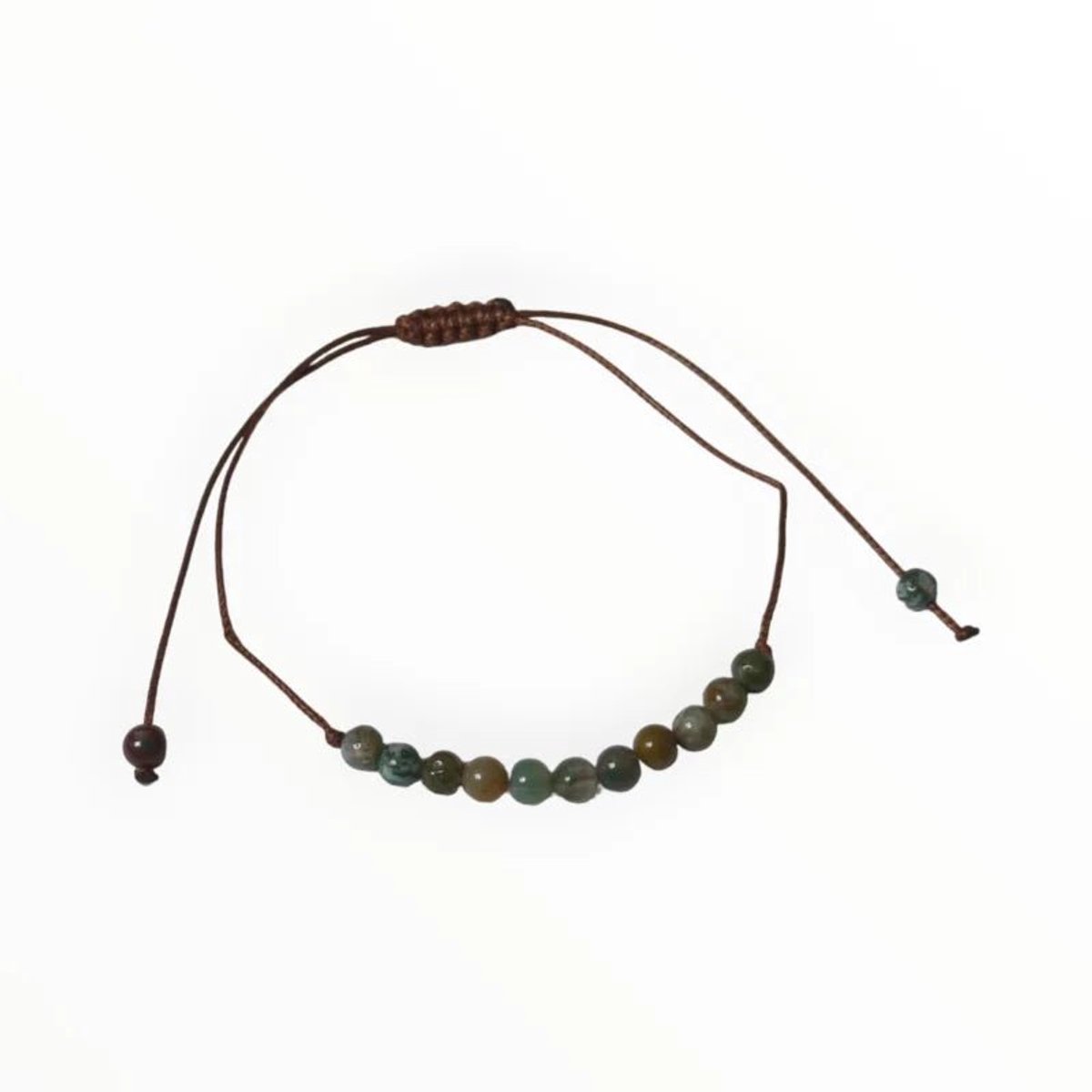 Aramat Jewels - natuursteen armband - Indisch agaat - Handgemaakt
