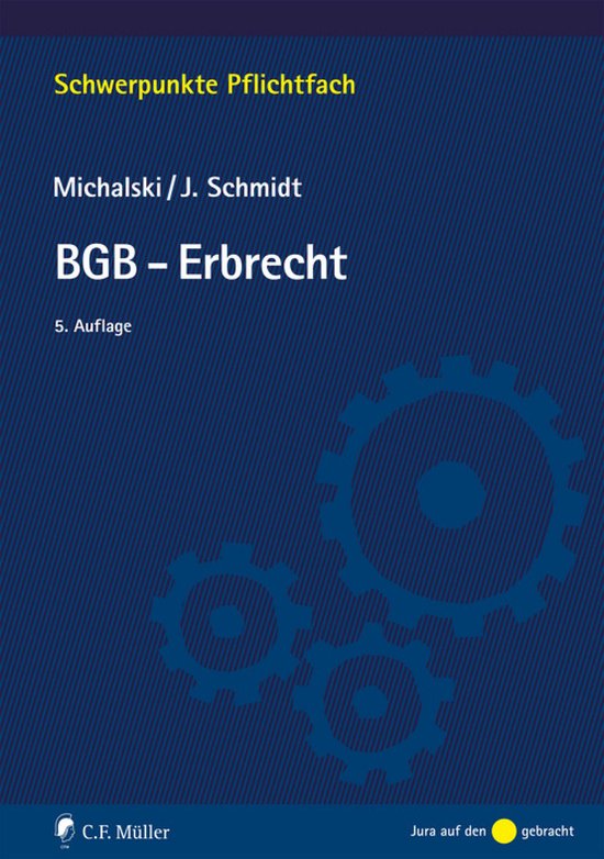 Schwerpunkte Pflichtfach - BGB-Erbrecht - cover