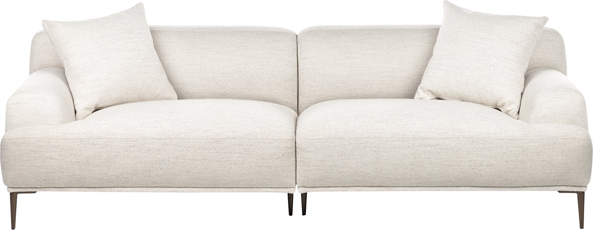MATILA - Driezitsbank - Lichtbeige - Polyester