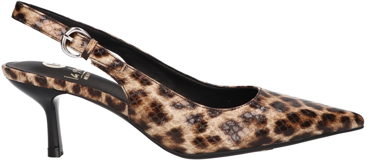 La Strada Slingback Leopard Synthetisch - Damesschoenen - Maat - 38