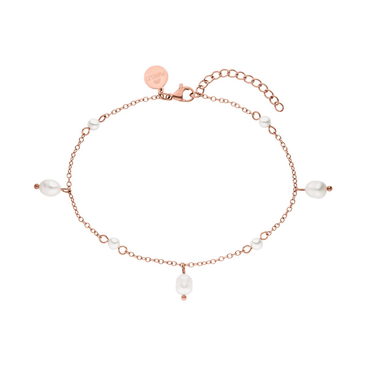 PURELEI Enkelbanden Pearl Drop