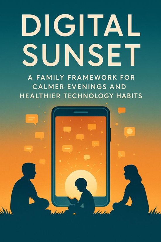 Digital Sunset A Family Framework for Calmer Evenings and He ... - cover