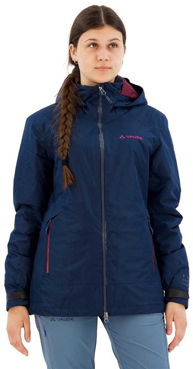 Vaude Elope Jas Blauw 44 Vrouw