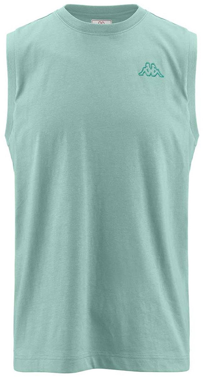 Kappa Cadwal Korporate Mouwloos T-shirt Groen M Man
