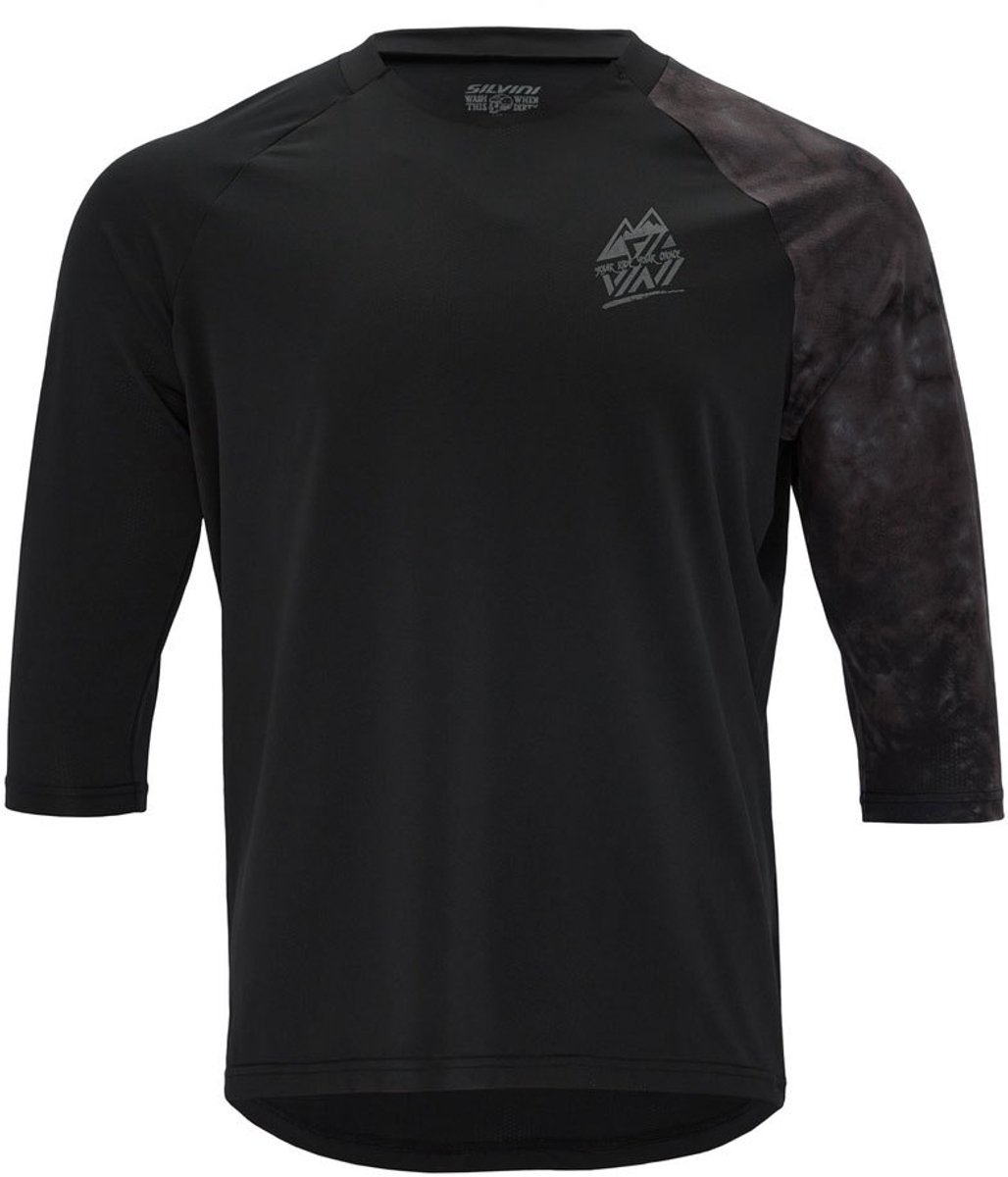 Silvini Brunello T-shirt Met 3/4 Mouw Man Zwart