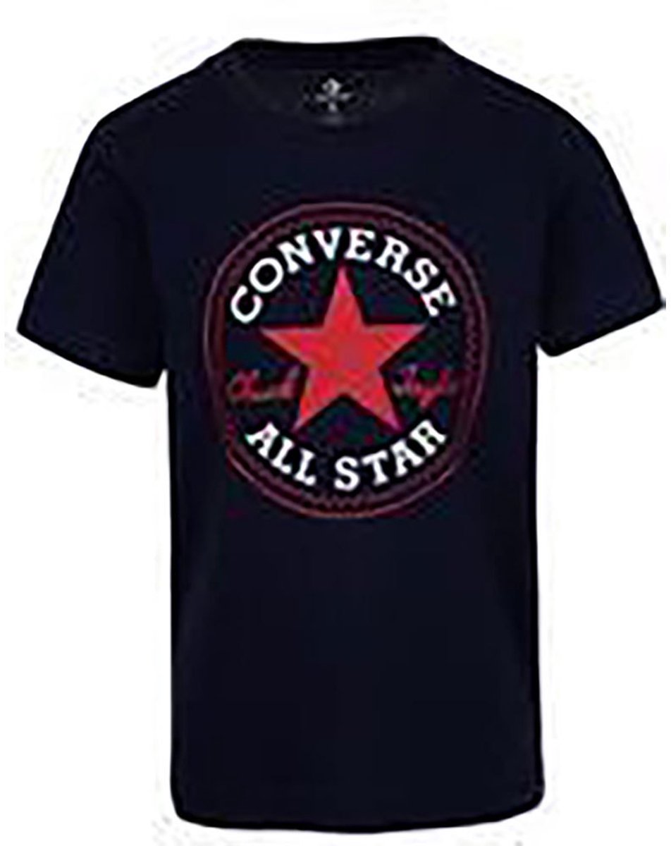 Converse Jongens T-shirt Zwart