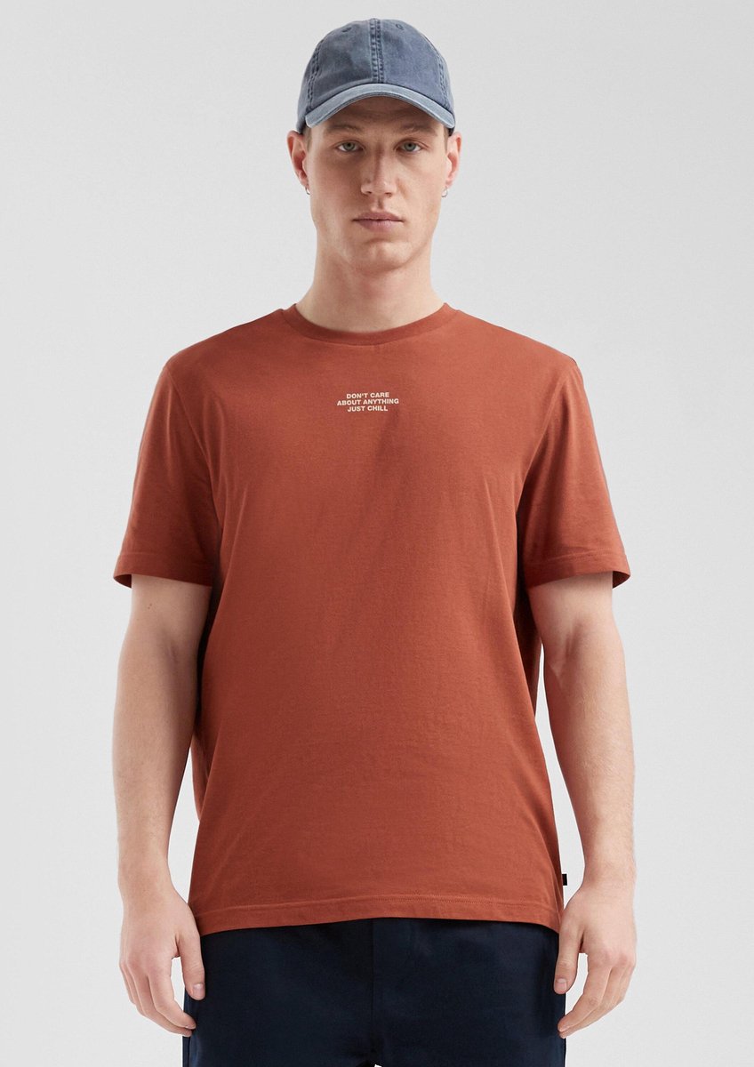 Q/S designed by - Heren t-shirt - Maat XXL - Mannen - Rood - katoen