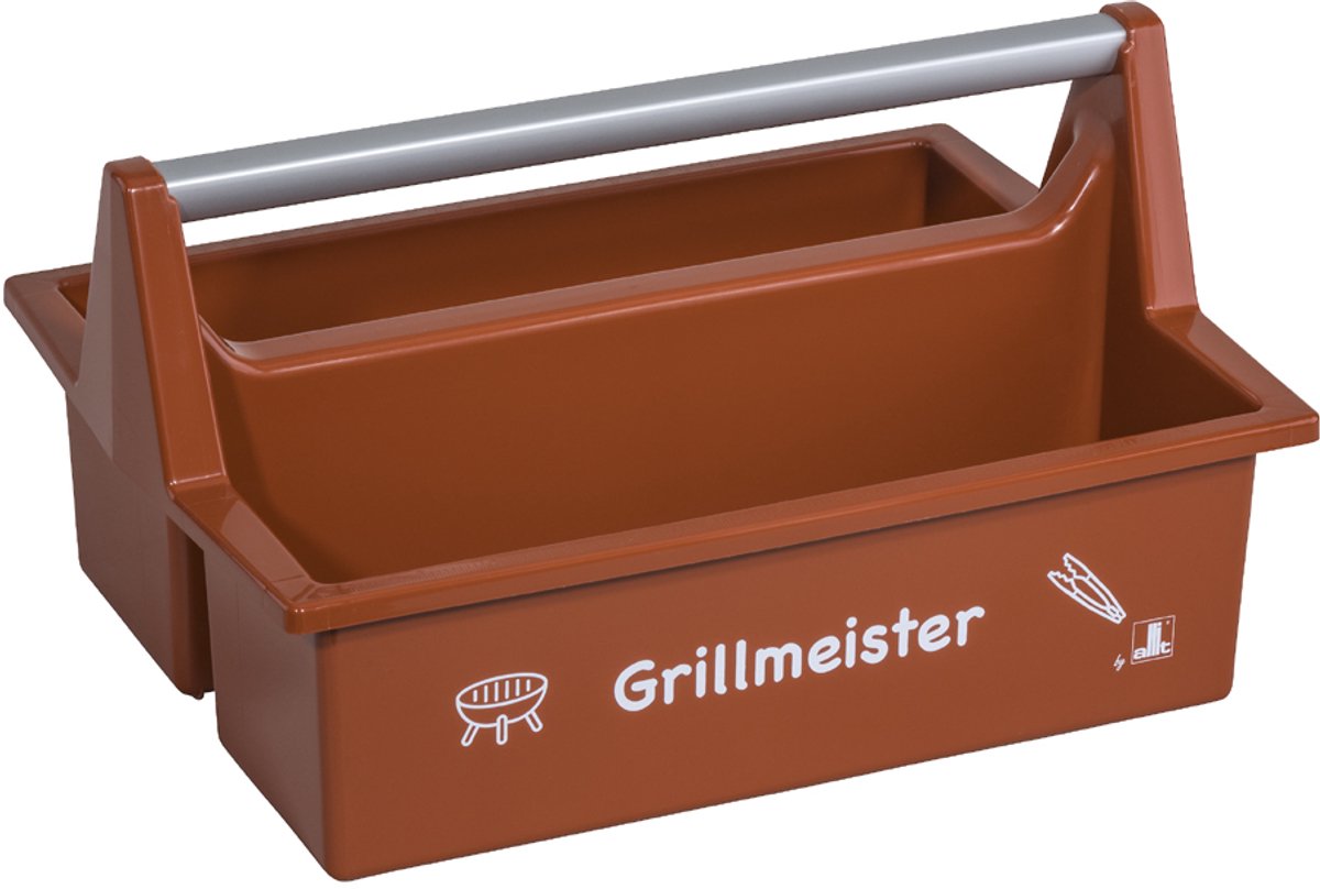 McPlus Draagkist 'Grill-meester', bruin