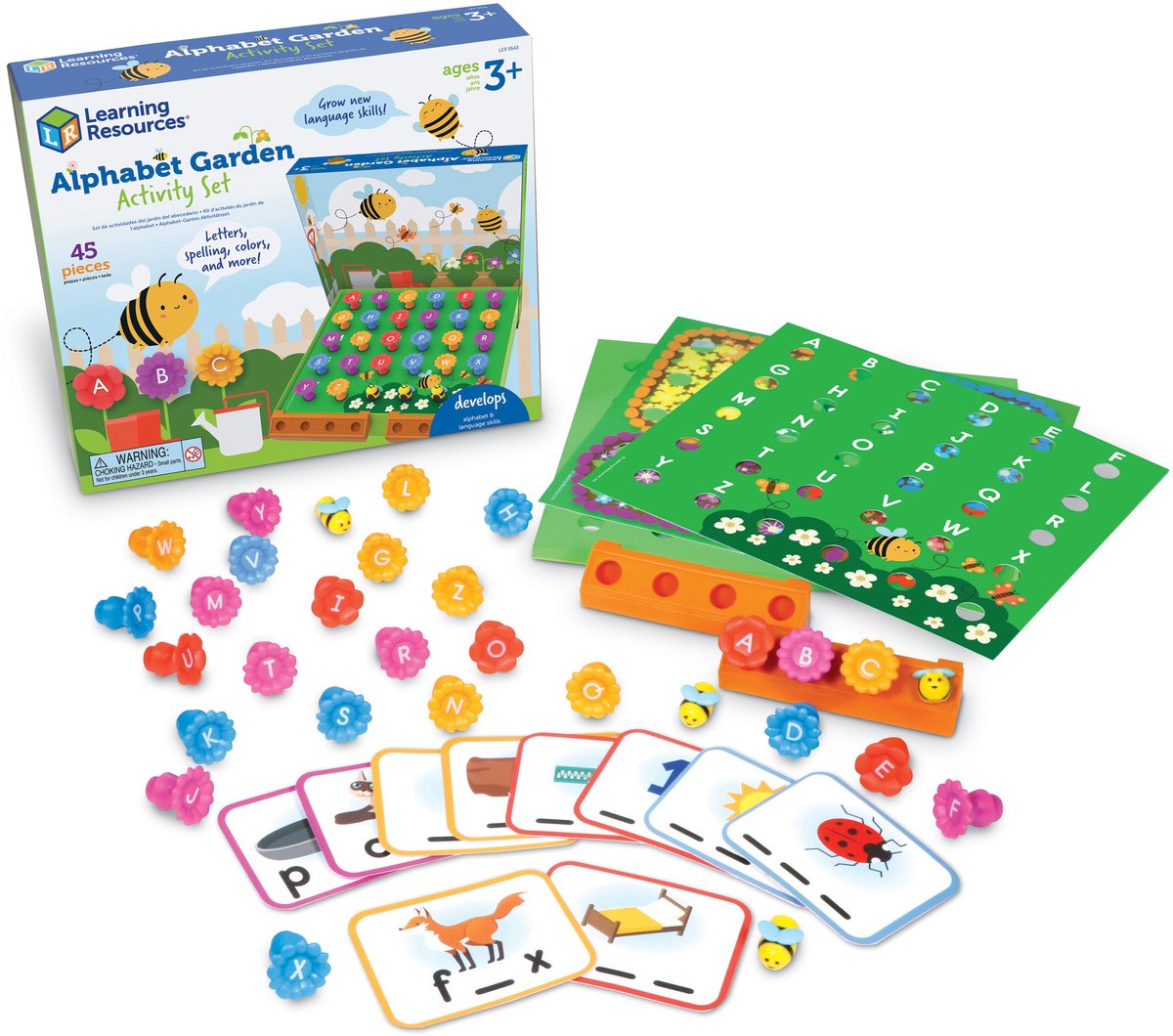 Learning Resources Alphabet Garden Activity Set / Alfabet tuin activiteitenset - 3+