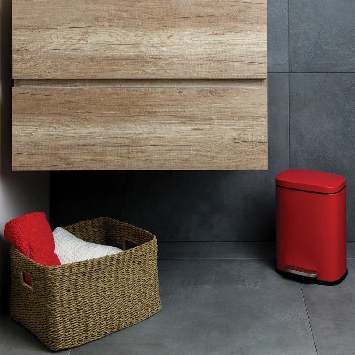 Cosmetica-afvalbakje voor Badkamer – Compact en Hygiënisch