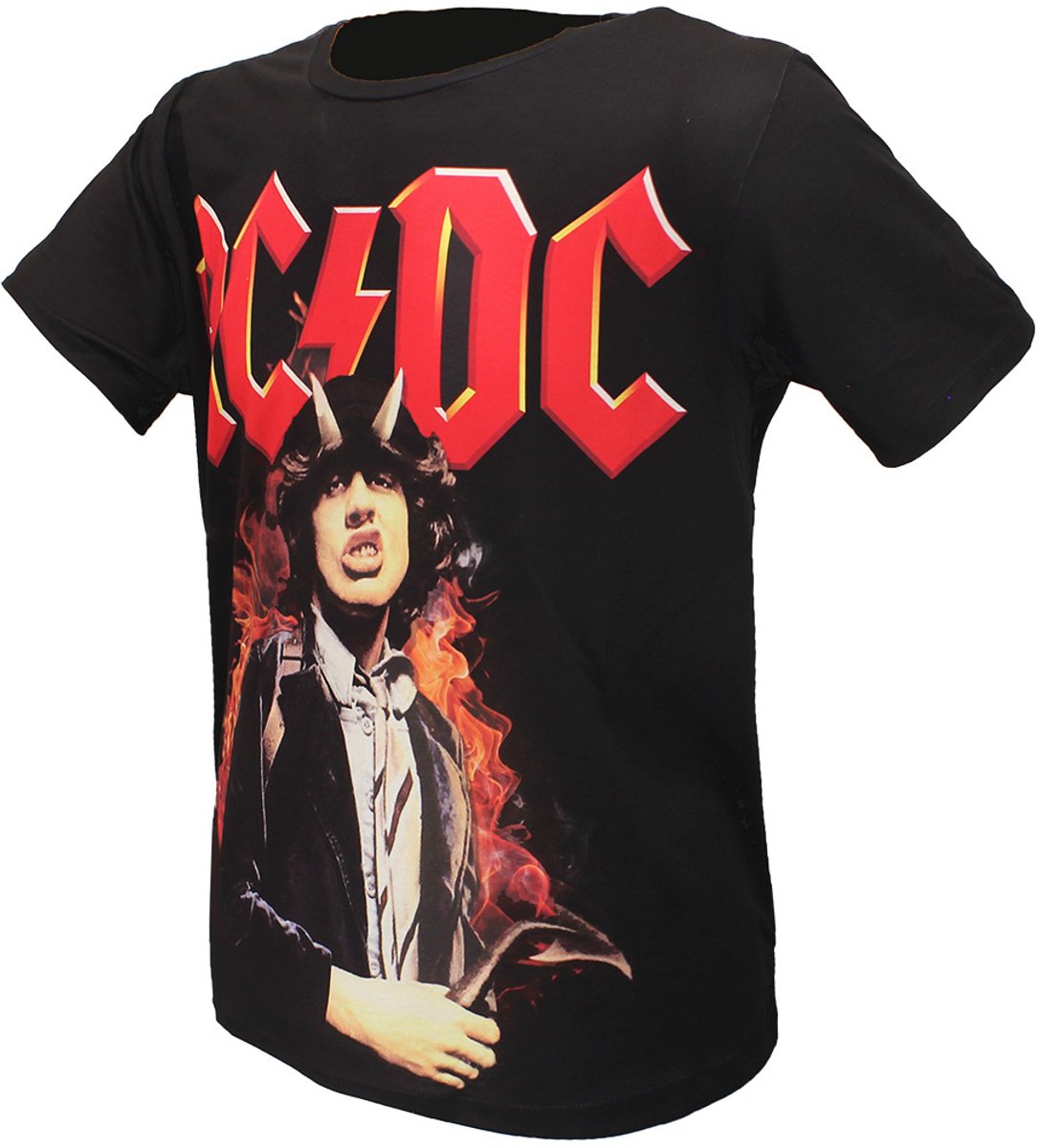 AC/DC Angus Young Highway To Hell Sublimation T-Shirt - Officiële Merchandise - M