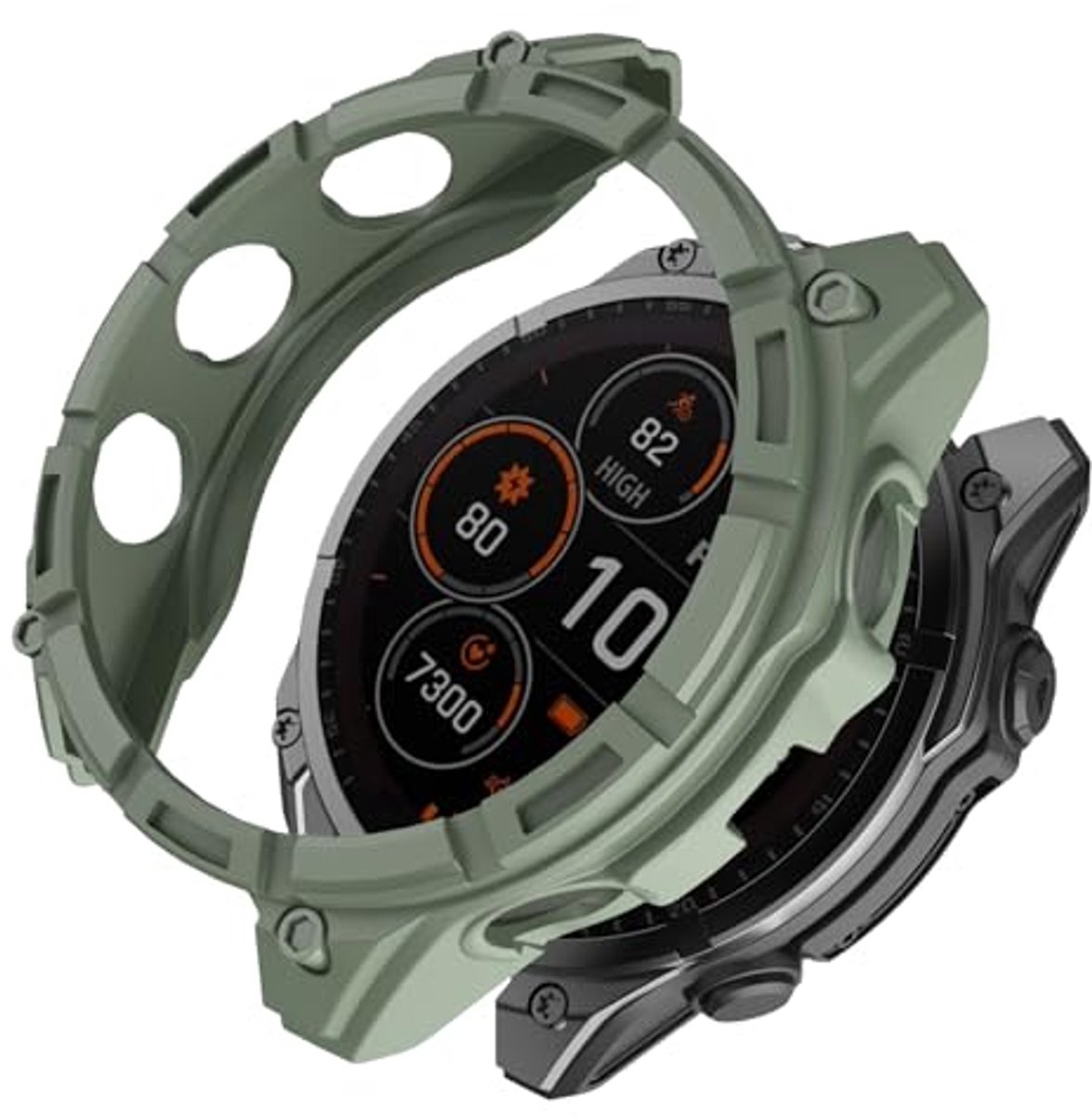 Flexibele Robuuste Bumper Case voor Fenix 8 - Beschermende TPU Hoes