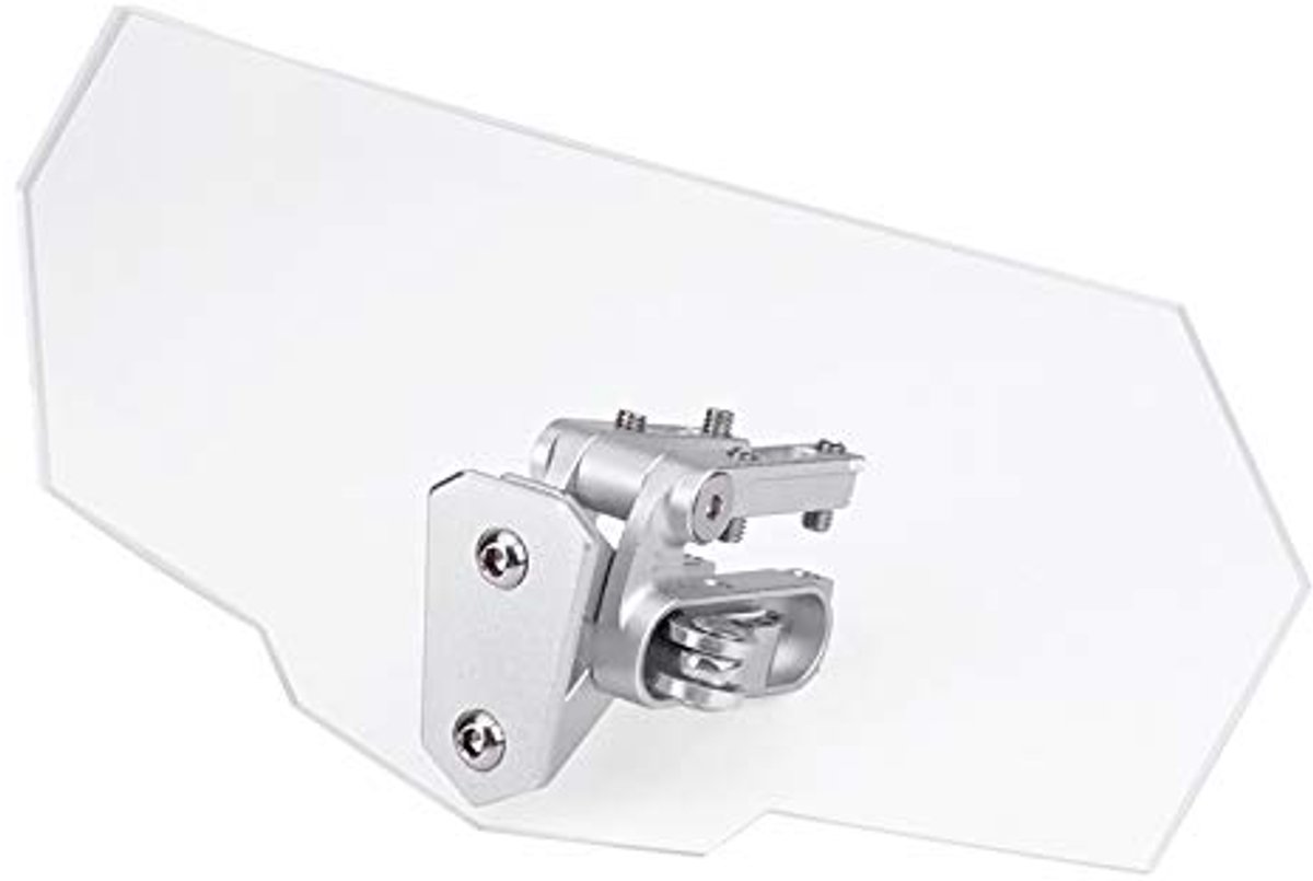 Verstelbare Winddeflector voor Motoren - Universele Voorruit