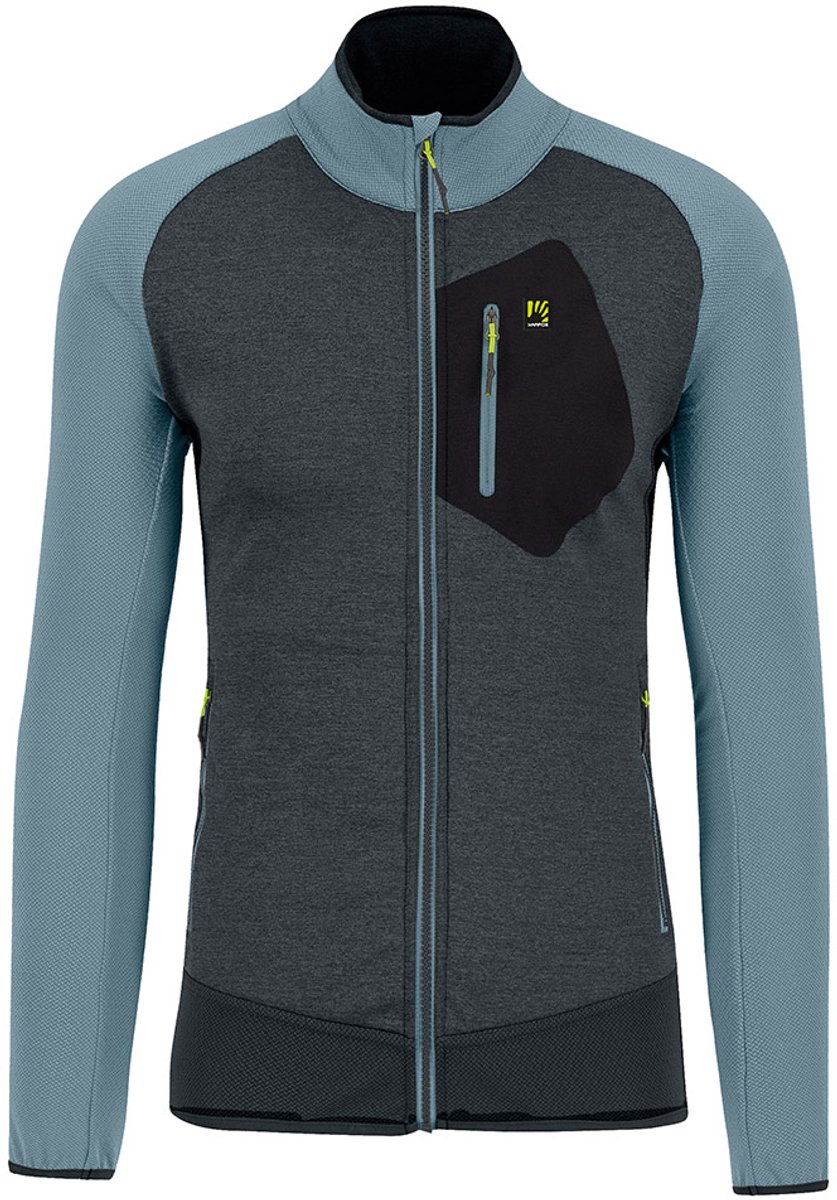 Karpos Odle Fleece Met Volledige Rits Grijs L Man