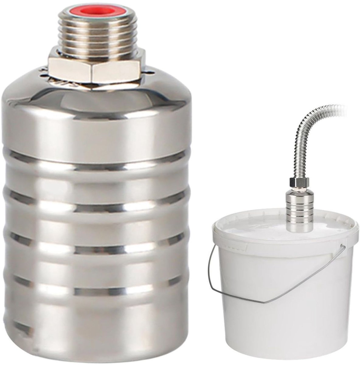 Home & Marker - Vlotterklep Roestvrij Staal - Automatische Waterniveau Regeling - 1/2" & 3/4" - Voor Tank Zwembad - VALVPRO
