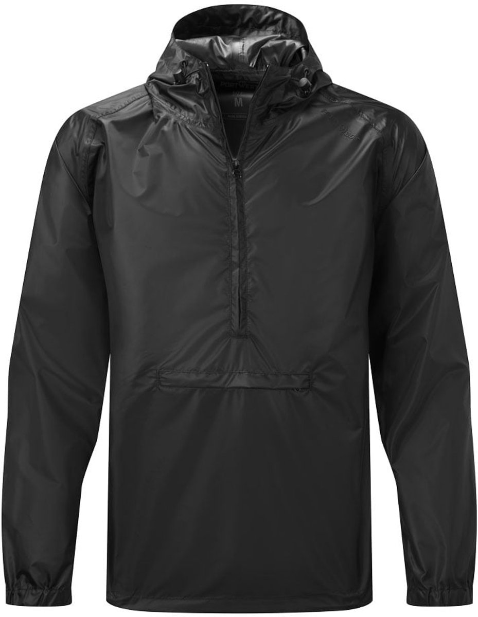 Portwest Inpakbaar jack voor over het hoofd S603 - Zwart - XXL