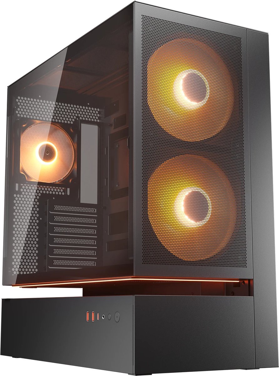 COUGAR CFV235 Mid Tower Mesh Zwart