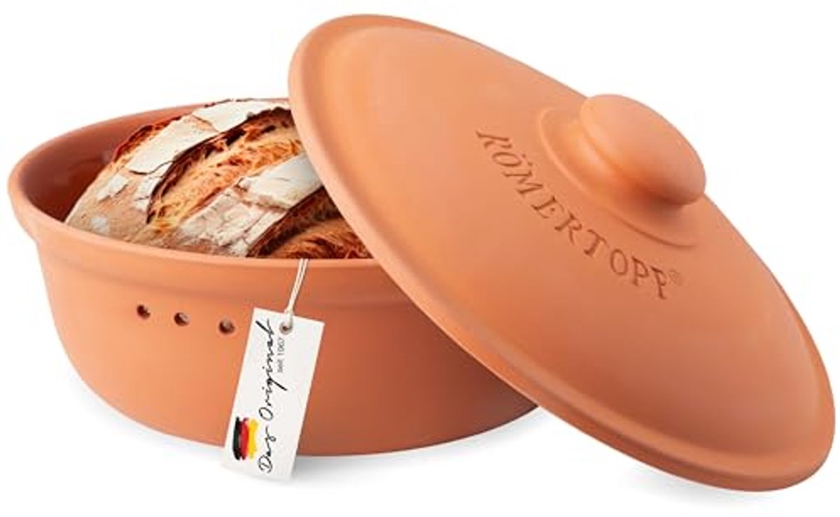 Keramische Broodpan Ø 30 cm - Ideaal Voor Vers Brood Bewaren