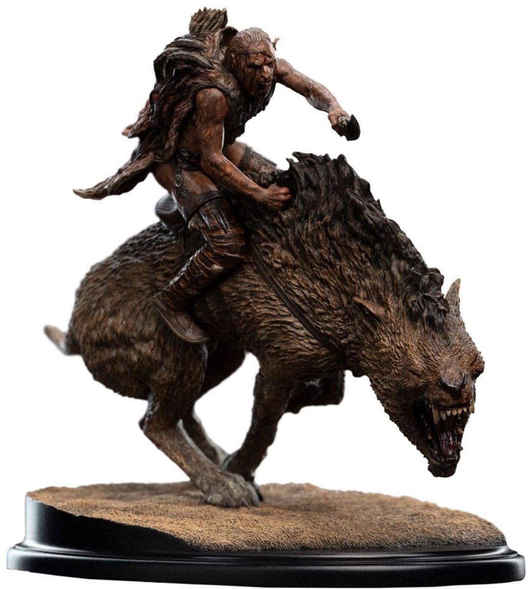 Lord of the Rings Mini Statue Sharkû on Warg 18 cm