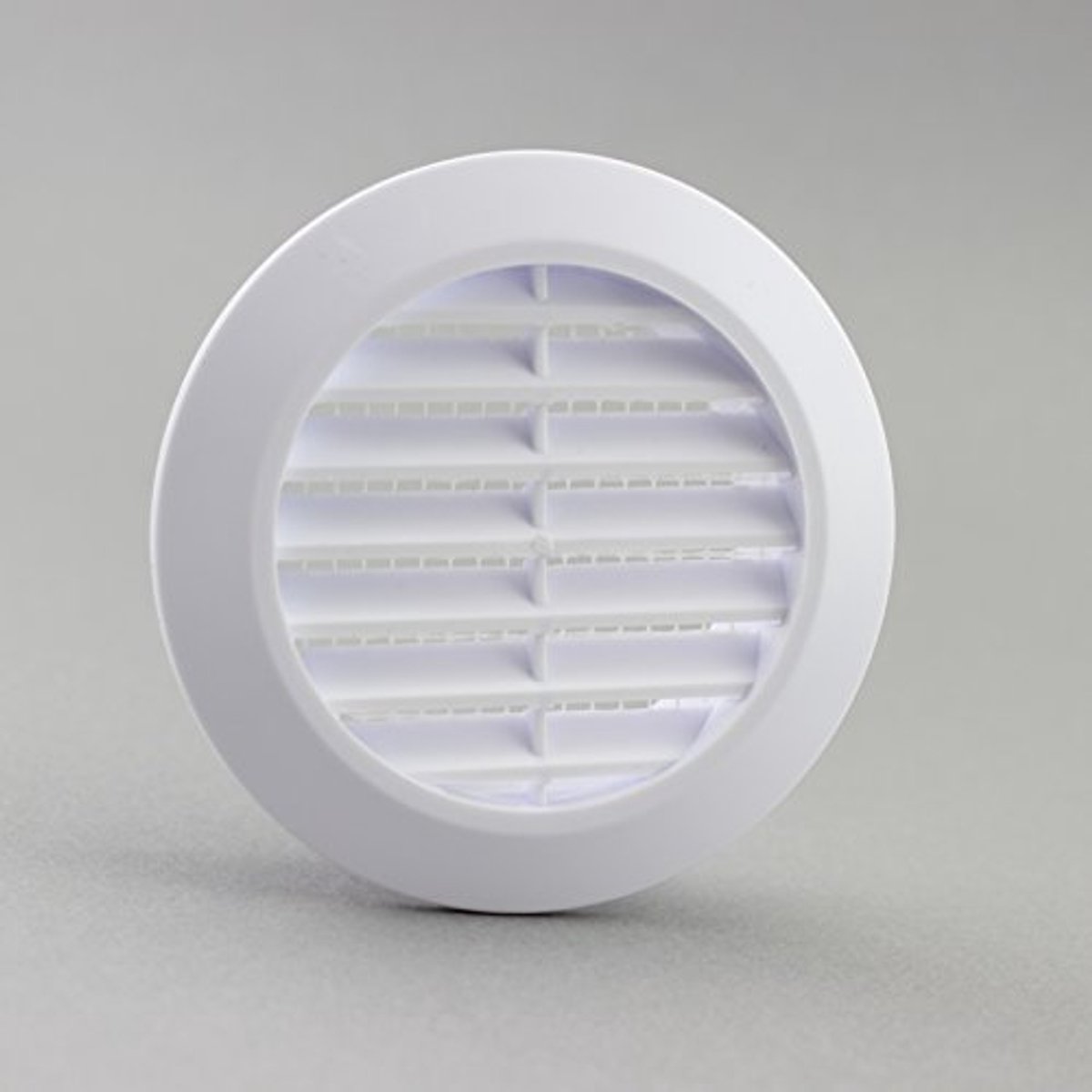 Rond Ventilatierooster Ø 90 mm - Weerbestendig Insectennet Rooster met ABS Kunststof