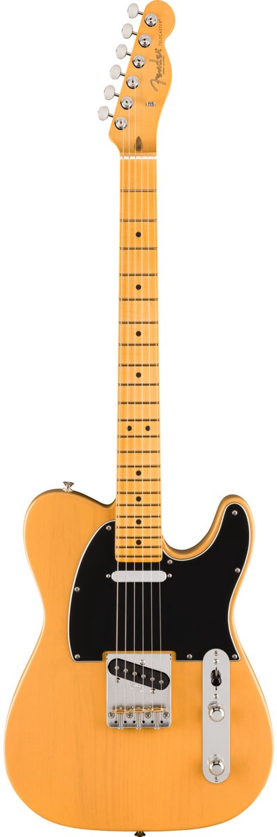 Fender American Professional Classic Telecaster, Butterscotch Blonde MN - Elektrische gitaar - beige