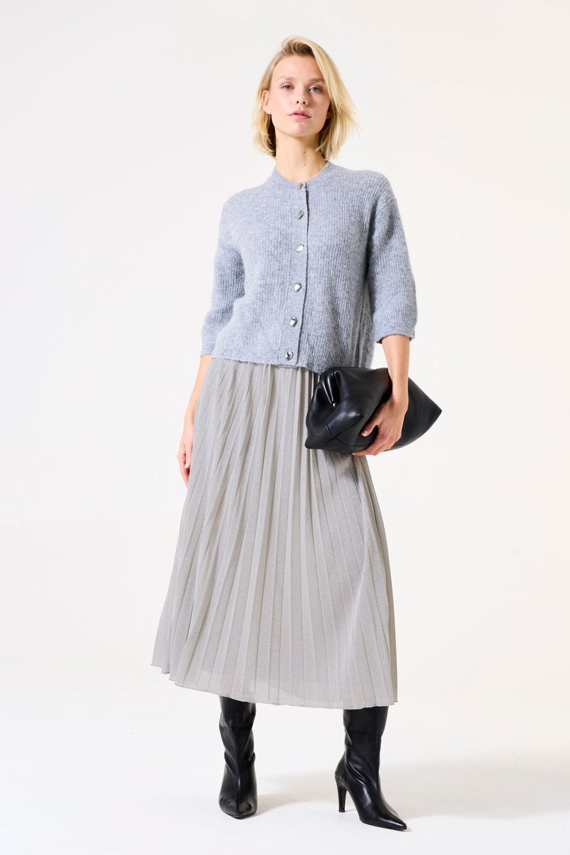 GARCIA Dames Effen Rok Grijs