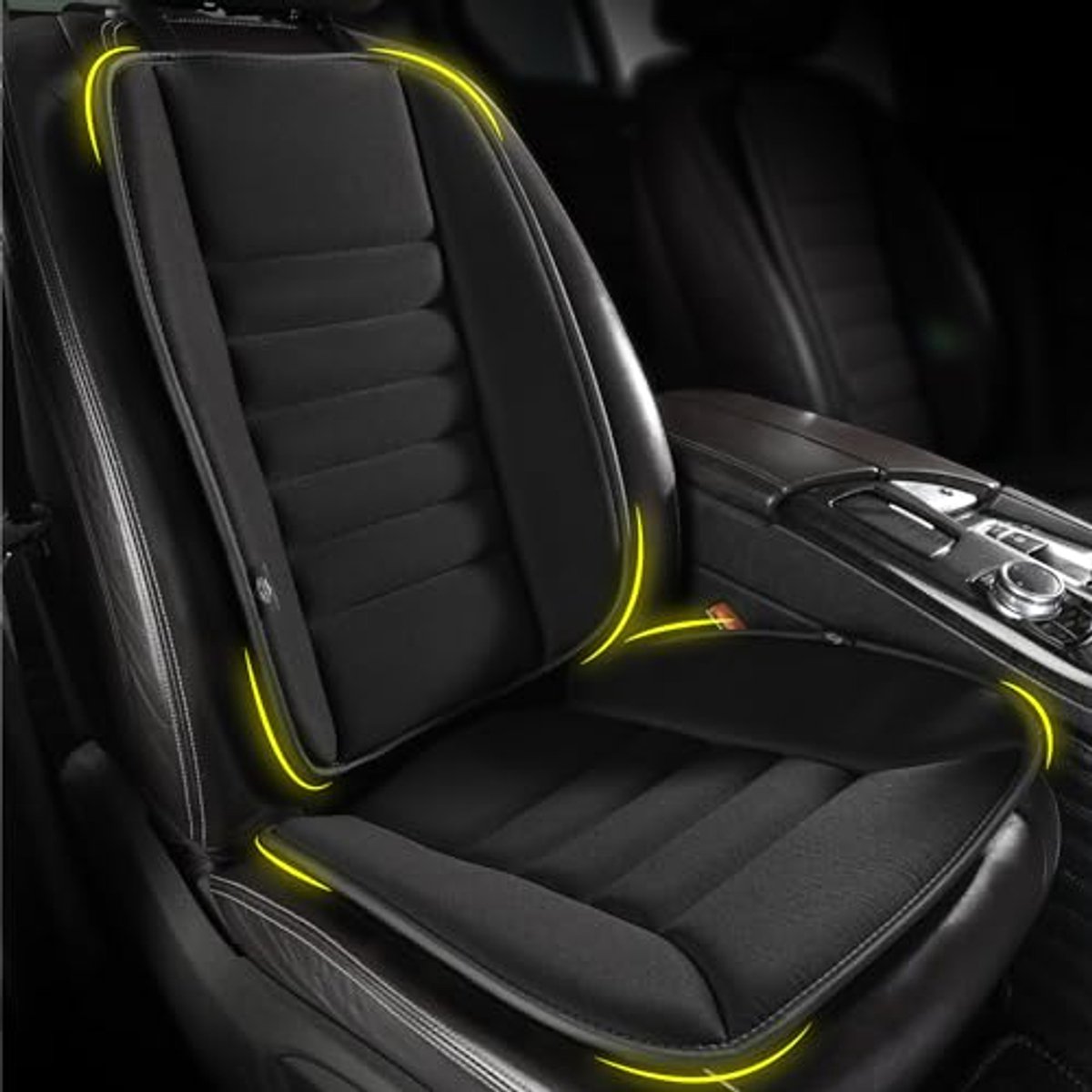 Ergonomisch Auto Zitkussen met Lendensteun - Geheugenfoam Voor Comfort en Pijnverlichting