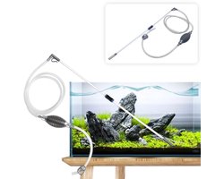 Mini Waterwisselaar voor Aquarium - 3 in 1 Grind Cleaner en Zand Pomp Kit