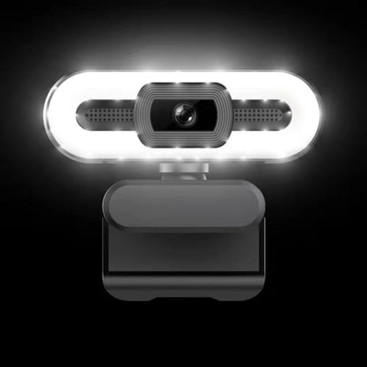 4K Webcam, 4K Webcam met Microfoon, Vullicht, USB 2.0 Poort, Car Beauty PC Camera voor Laptop, Videocamera, Live Streaming thumbnail 4