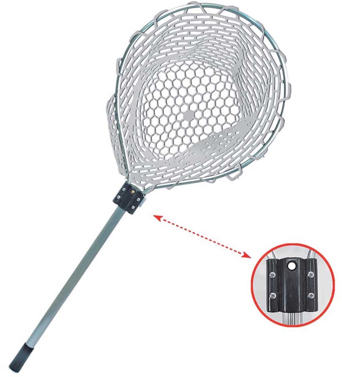 Expert Predator Rubber Mesh Veiligheidsnet Zilver 100 cm