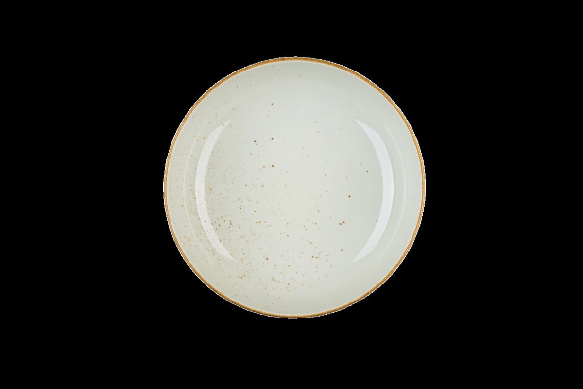 Rondo creme 6 plat bord 22 cm (dessertbord) K13