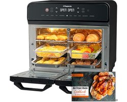 XXL Heteluchtfriteuse - 22L met 2 Kamers en Led-Touchscreen