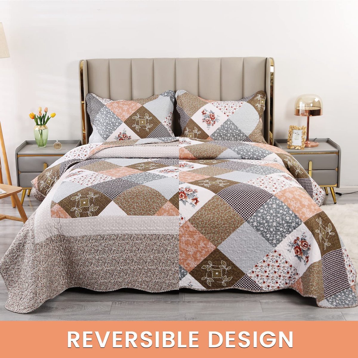 Sprei - Luxe Patchwork Beddenset thumbnail 6