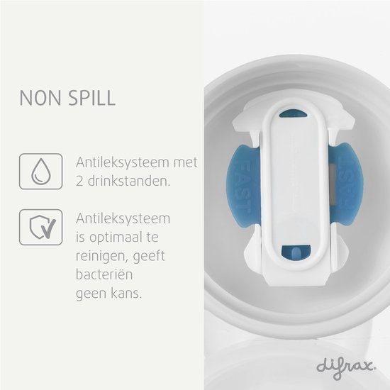 Difrax 250 ml Antilek tuitbeker 2 stuks van Merkloos — afbeelding 3
