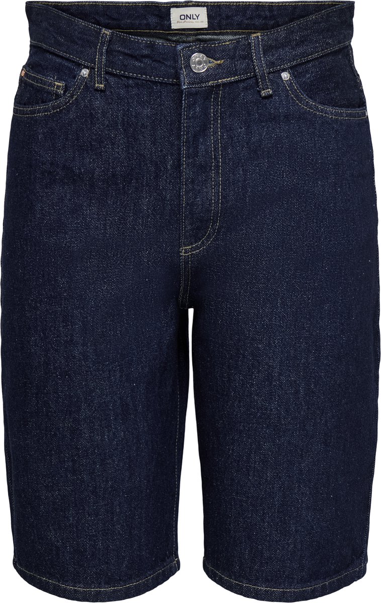 ONLY - ONLSONNY HW WIDE DNM SHORTS NOOS - Dames - Bermuda shorts
