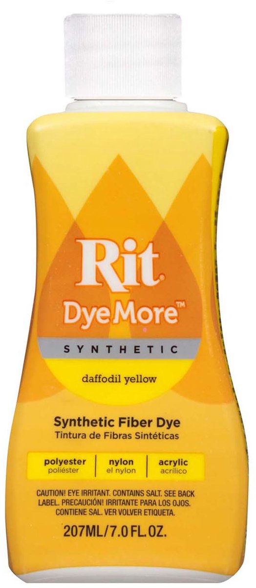 Rit Dyemore Daffodil Yellow - Voor synthetische stoffen - Rit