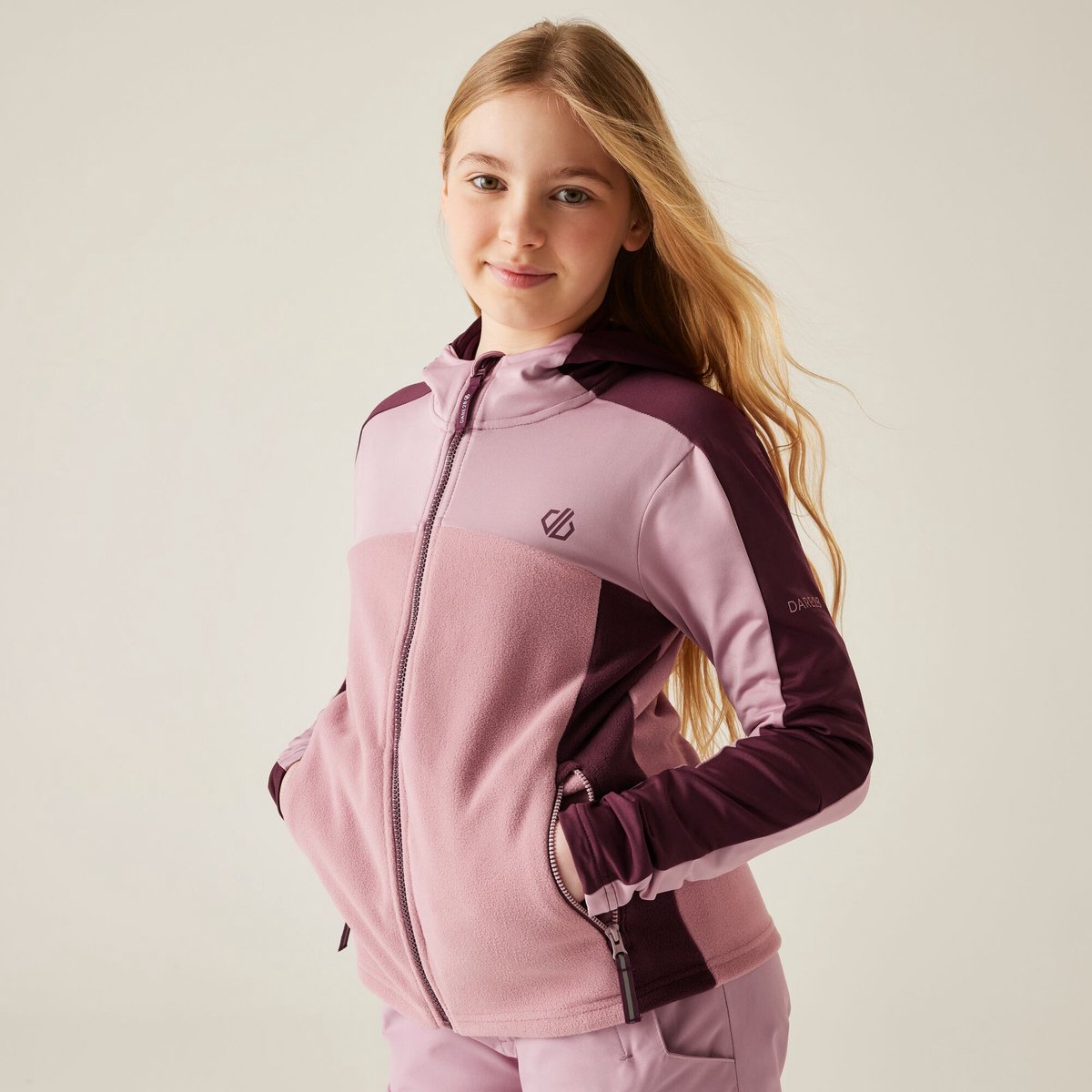 Fleece Kinderen Skiën Capuchon