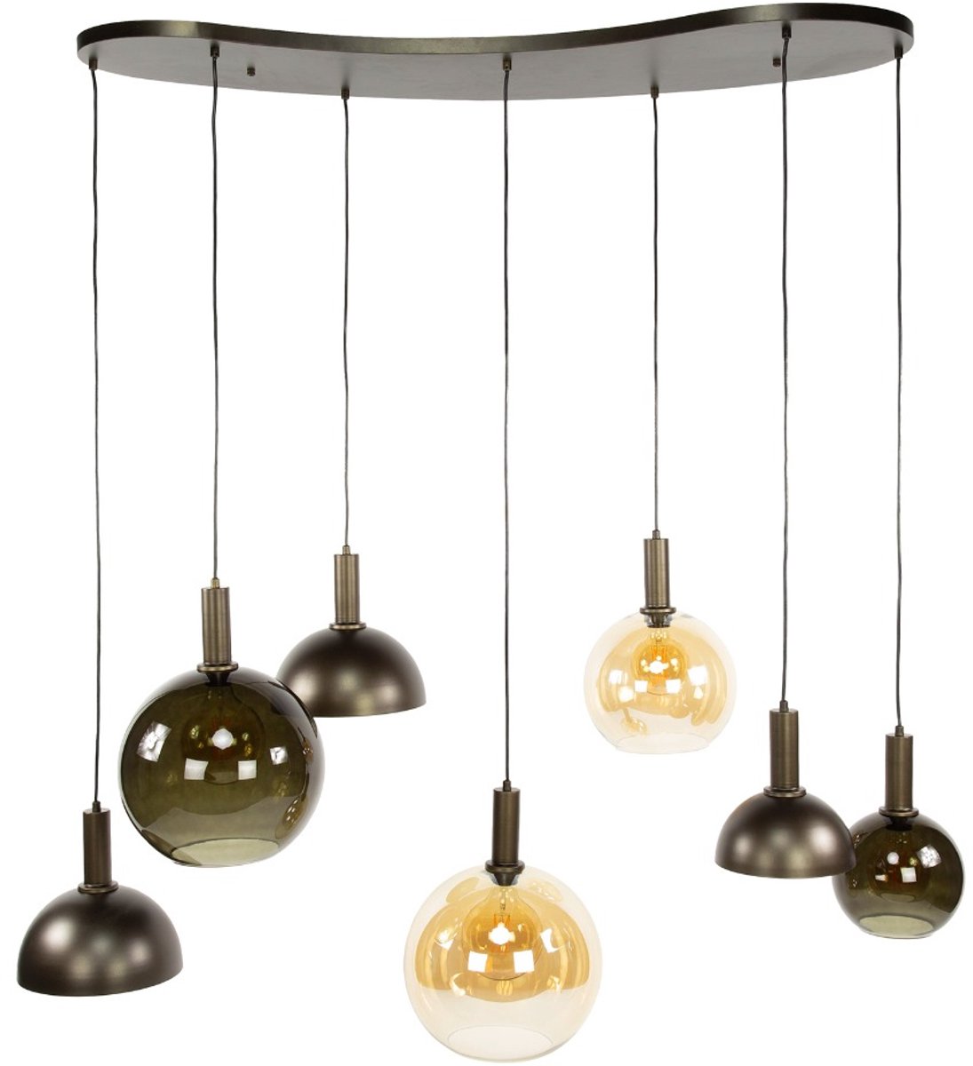 AnLi Style Hanglamp Cluster 4+3L