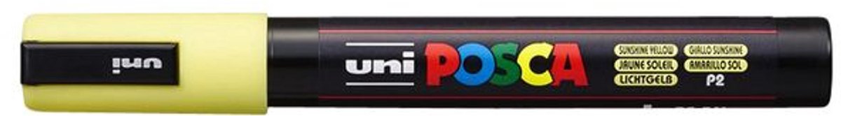 Paintmarker uni posca pc5m m zonnegl | 6 stuks