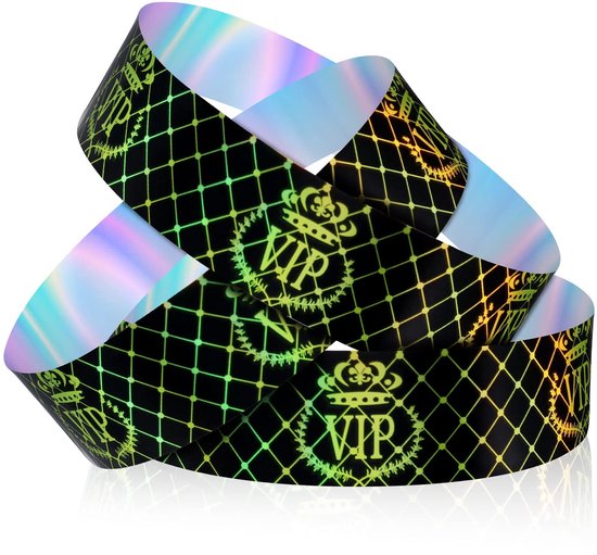 1520st Papieren Polsbandjes voor Evenementen, Waterdicht Neon Polsbandjes Papieren Armbanden voor Entree Polsbandjes voor Muziekfestival Concert Wedstrijd Carnaval (15 Kleuren