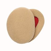 Lierys earbags oorwarmers Dames/Heren - Oorwamers gevoerd met fleece - Bescherming tegen wind/koud - Earbags S, M, L - Omsluiten oor volledig - Herfst/Winter - L bordeaux