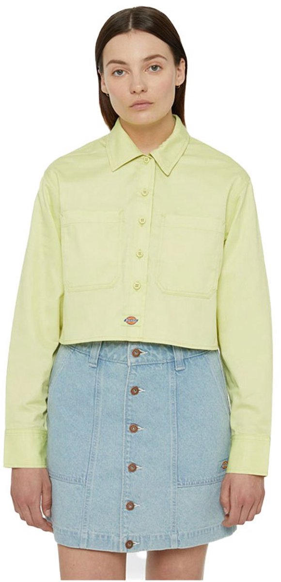 Dickies Culpeper Overhemd Met Lange Mouwen S Vrouw Groen