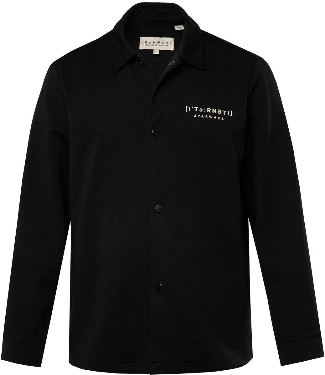 Grote Maten JP AWARE overshirt FLEXNAMIC®, Heren, zwart, Maat: 6XL, Katoen, JP-Aware