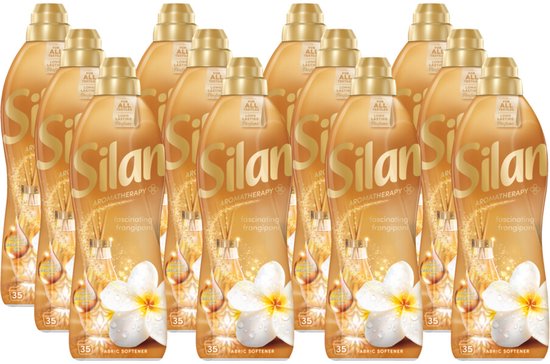 Silan Wasverzachter - Aroma Therapy - Facinating Frangipani 770ml - 12x 35 Wasbeurten - Voordeelverpakking