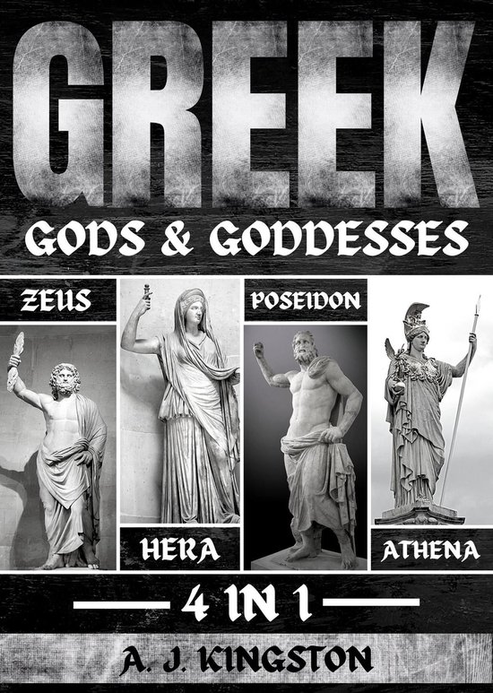 Greek Gods & Goddesses: 4 In 1 - cover