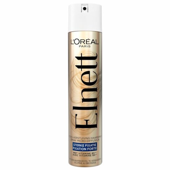 3x L'Oréal Elnett Satin Hair Spray Fixation Forte 300 ml